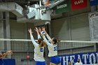 VB vs USCGA  Wheaton College Women's Volleyball vs U.S. Coast Guard Academy. - Photo by Keith Nordstrom : Wheaton, Volleyball